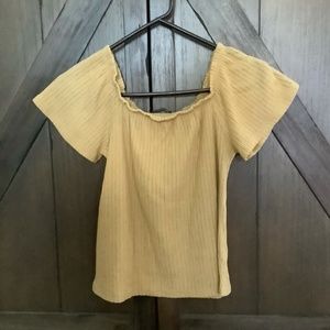 Papermoon off the shoulder tee